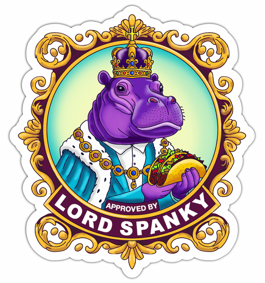 Large Spanky Sticker