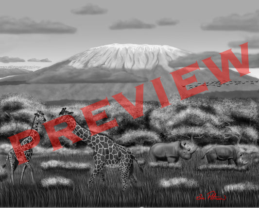 Digital Art - Africa
